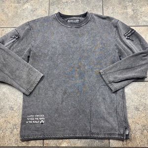 Mens Vintage Jigoo Unit Sportswear Crewneck Sweatshirt Size Medium